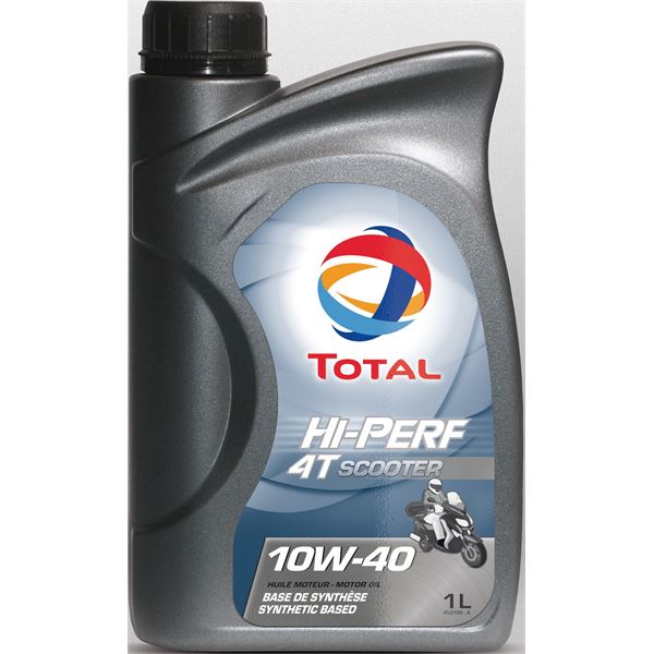 Huile scooter 4T TOTAL 1L