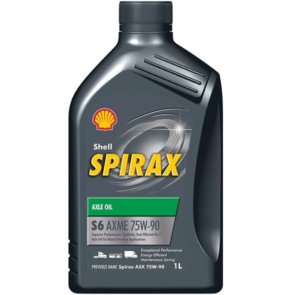 Huile de transmission SHELL Spirax S6 AXME 75W-90 1L