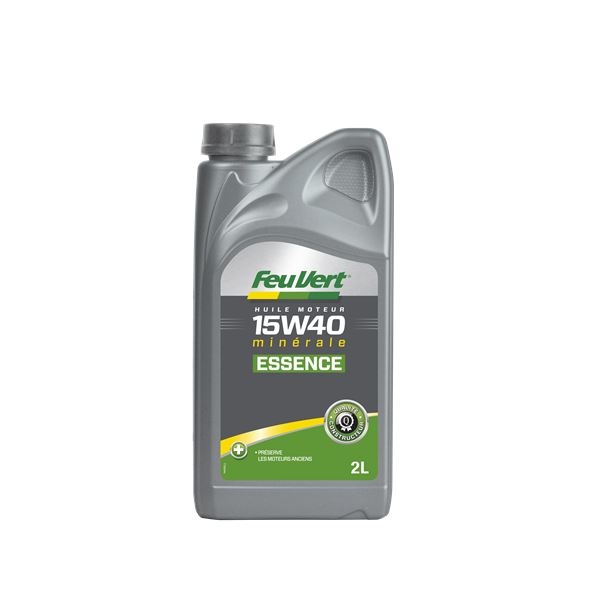 Huile moteur FEU VERT Essence 15W40 2L