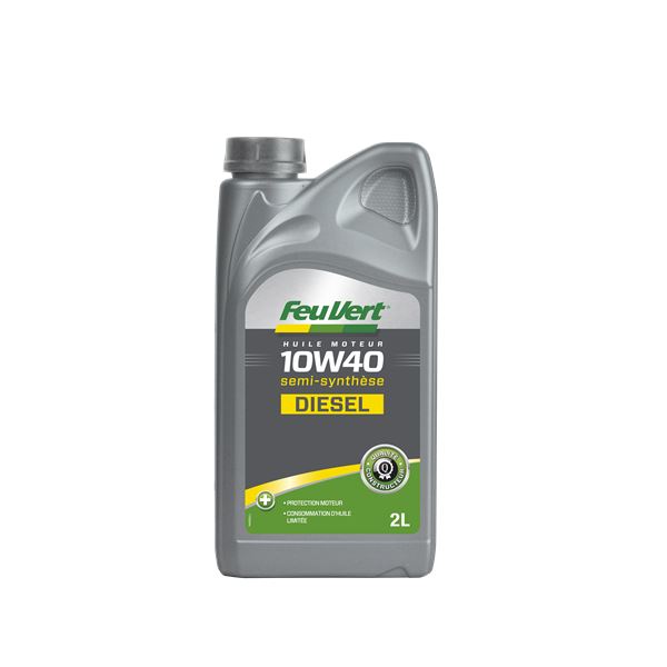 Huile moteur FEU VERT Diesel 10W40 2L