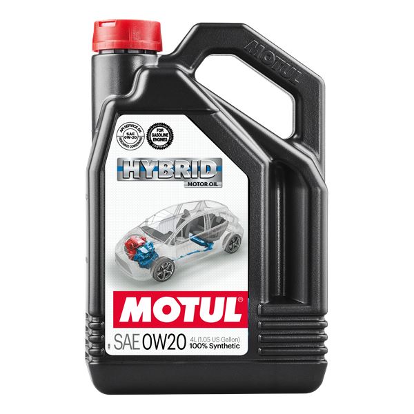 Huile moteur MOTUL Hybrid 0W20 4L