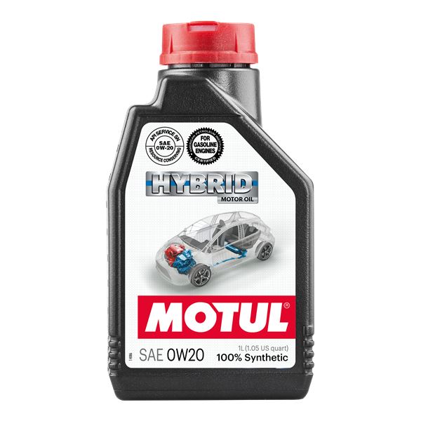 Huile moteur MOTUL Hybrid 0W20 1L