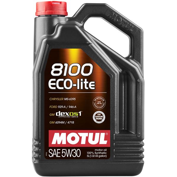 Huile moteur MOTUL 8100 Eco-Lite 5W30 5L