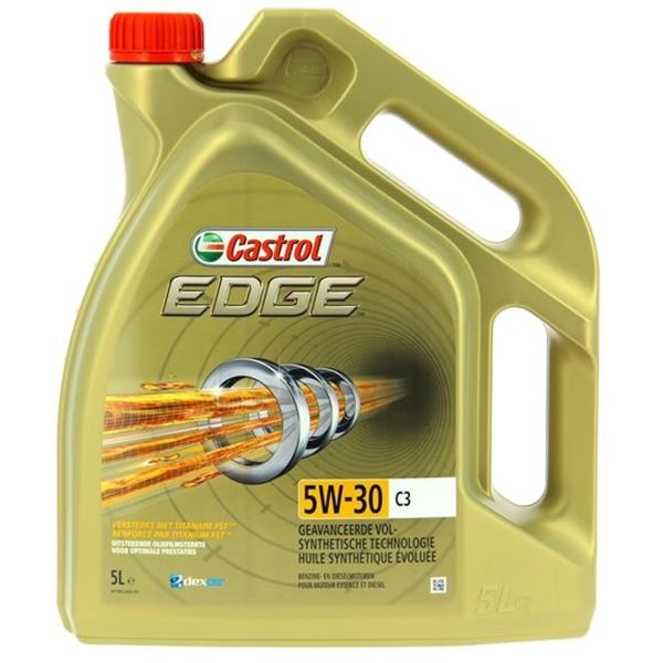 Huile moteur CASTROL Edge C3 Essence/Diesel 5W30 5L