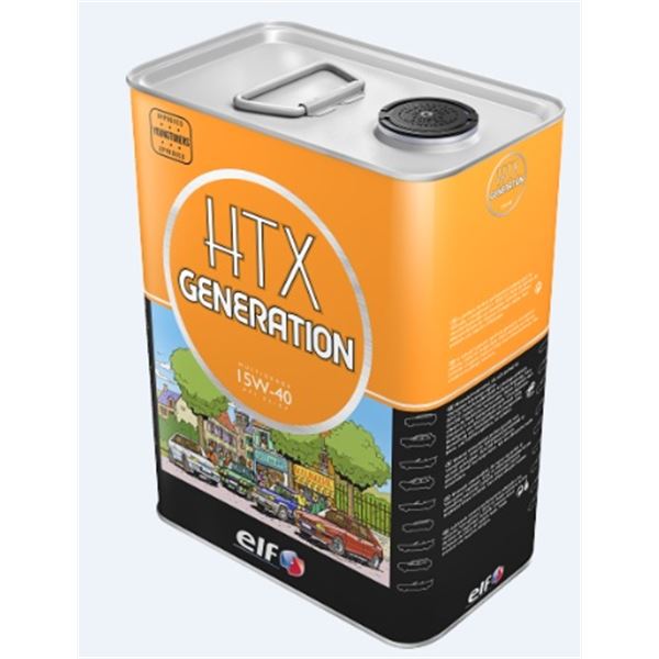 Huile moteur ELF HTX GENERATION 15W40 5L