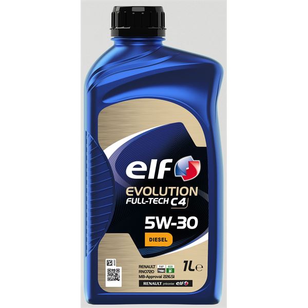 Huile moteur ELF Evolution Full-Tech C4 5W30 1L