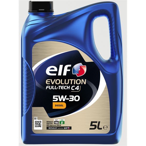 Huile moteur ELF Evolution Full-Tech C4 5W30 5L