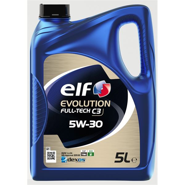Huile moteur ELF Evolution Full-Tech C3 5W30 5L