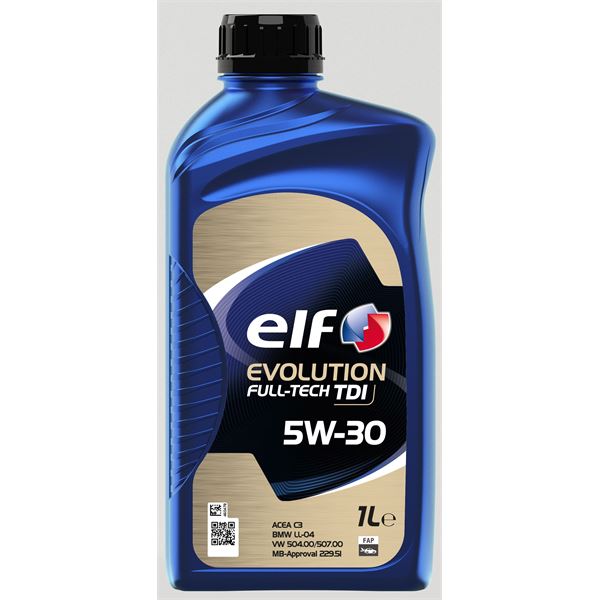 Huile moteur ELF Evolution Full-Tech TDI 5W30 1L
