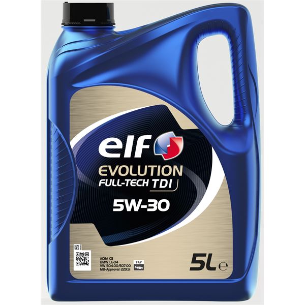 Huile moteur ELF Evolution Full-Tech TDI 5W30 5L