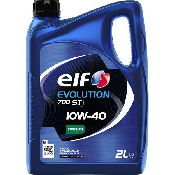 Huile moteur ELF Evolution 700 ST Essence 10W40 2L