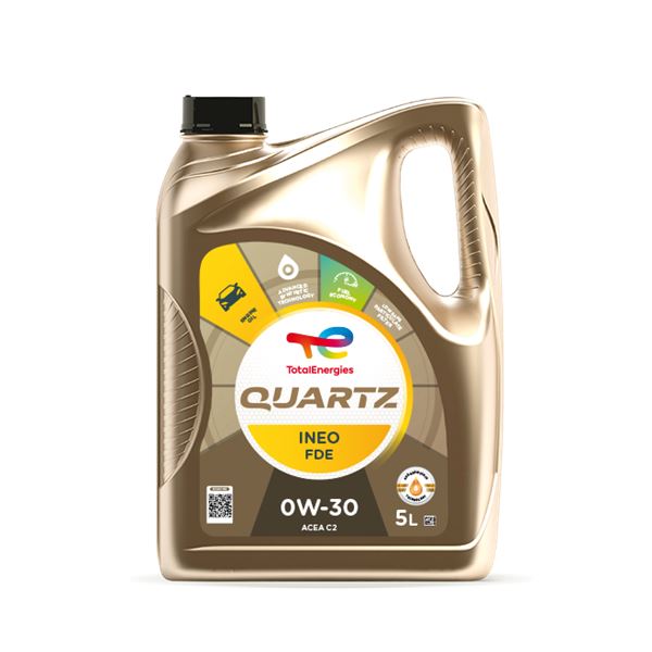 Huile moteur TOTAL Quartz Ineo FDE 0W30 Essence/Diesel 5L