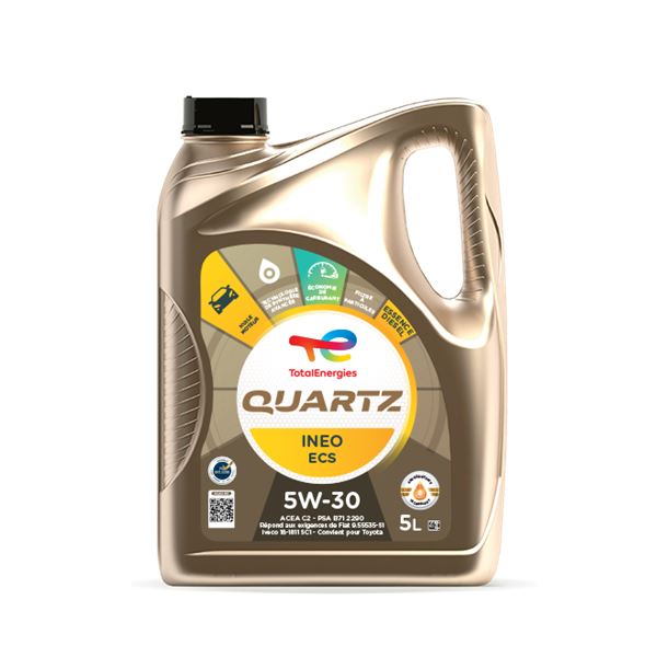 Huile moteur TOTAL Quartz Ineo ECS 5W30 C2 Essence/Diesel 5L