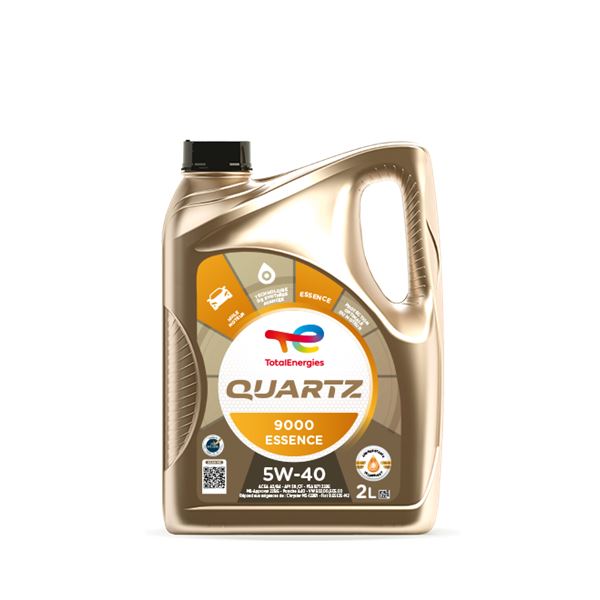 Huile moteur TOTAL Quartz 9000 Essence 5W40 2L