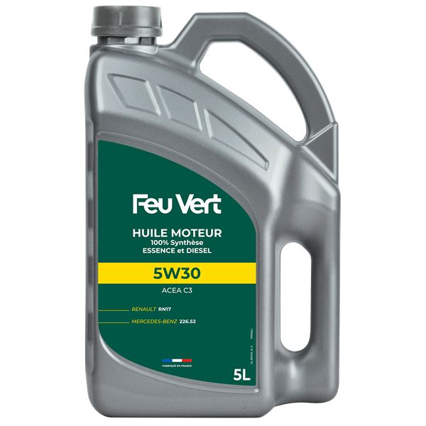 Huile moteur FEU VERT RN17 5W30 5L