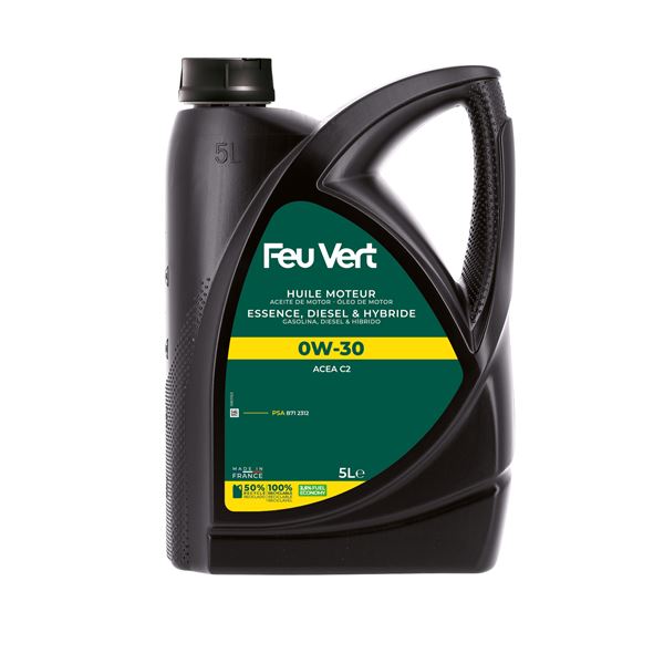 Huile moteur FEU VERT PSA2312 0W30 5L