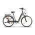 Vélo de ville électrique mixte Feu Vert E-Roll 75 gris platinium