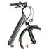 Vélo de ville électrique mixte Feu Vert E-Roll 75 gris platinium