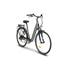 Vélo de ville électrique mixte Feu Vert E-Roll 75 gris platinium