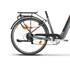 Vélo de ville électrique mixte Feu Vert E-Roll 75 gris platinium