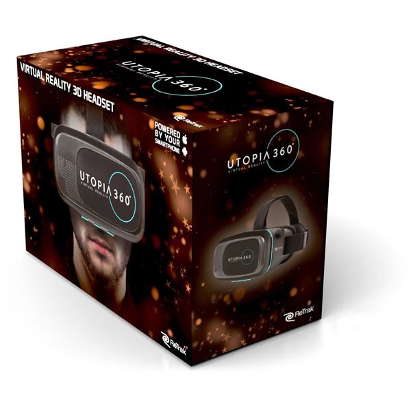 Masque lunettes réalité virtuelle 3D Utopia 360° RETRAK