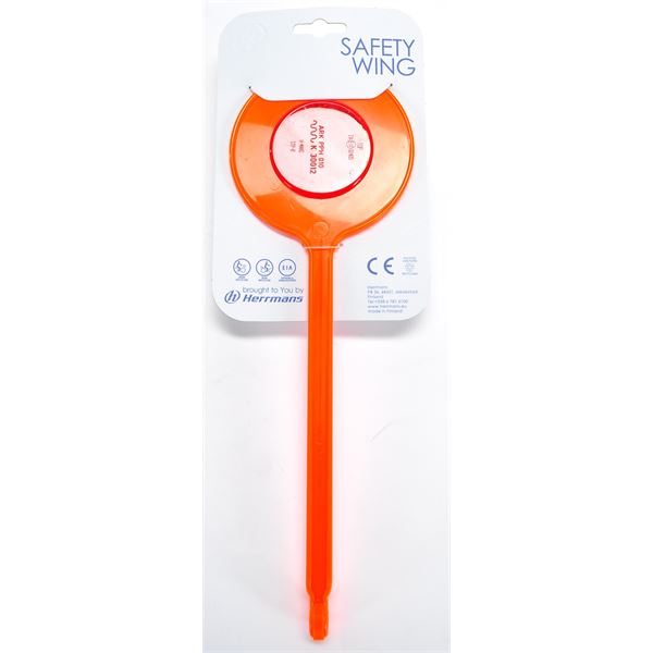 Ecarteur de danger orange pour vélo Herrmans