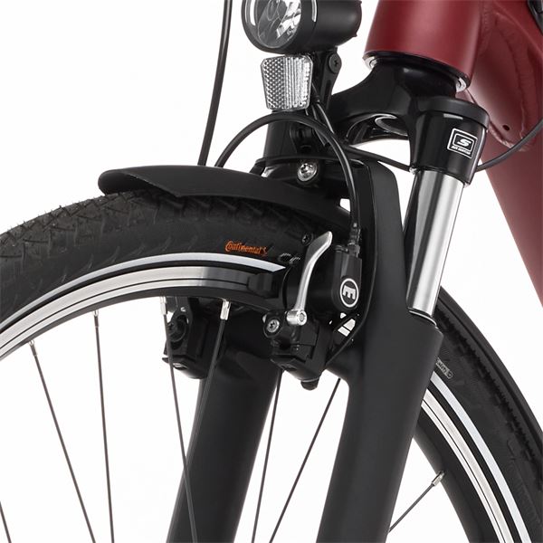 Vélo de ville électrique mixte Fischer Cita 5.8i taille 44