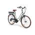 Vélo de ville électrique mixte Feu Vert E-Roll 54 Vert Sauge