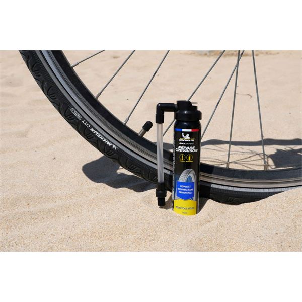 Aérosol répare crevaison vélo 75ml MICHELIN