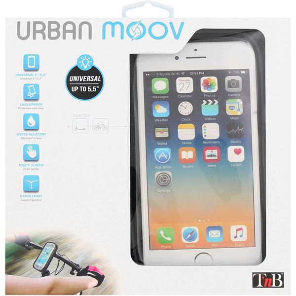 Support Smartphone vélo coqué Urban Moov