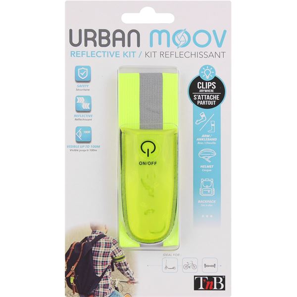 Kit 2 accessoires réfléchissants Urban Moov